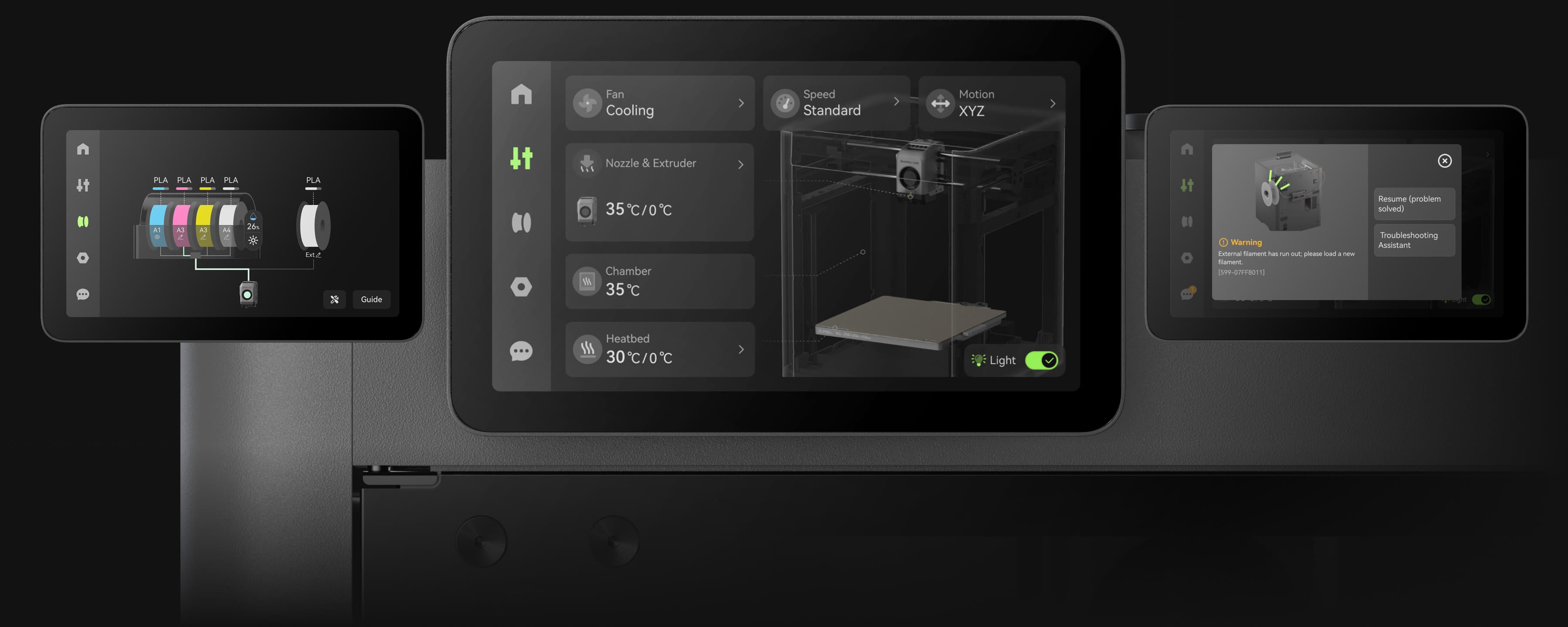 スマートフォンのような快適操作