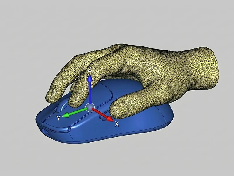 身体とウェアラブルの3Dスキャン