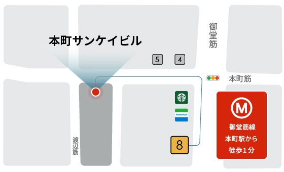 大阪本社MAP